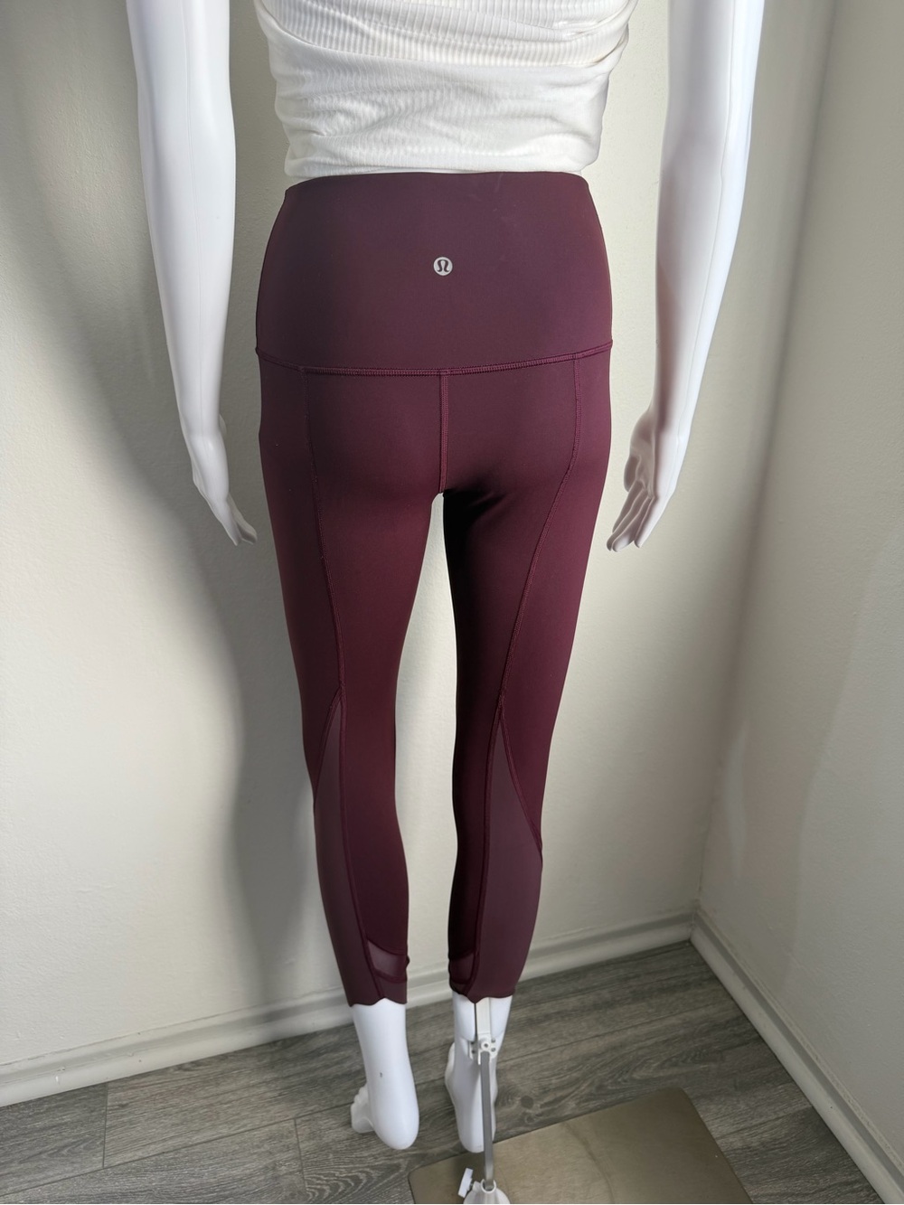 lululemon athletica Maroon High-Rise Leggings